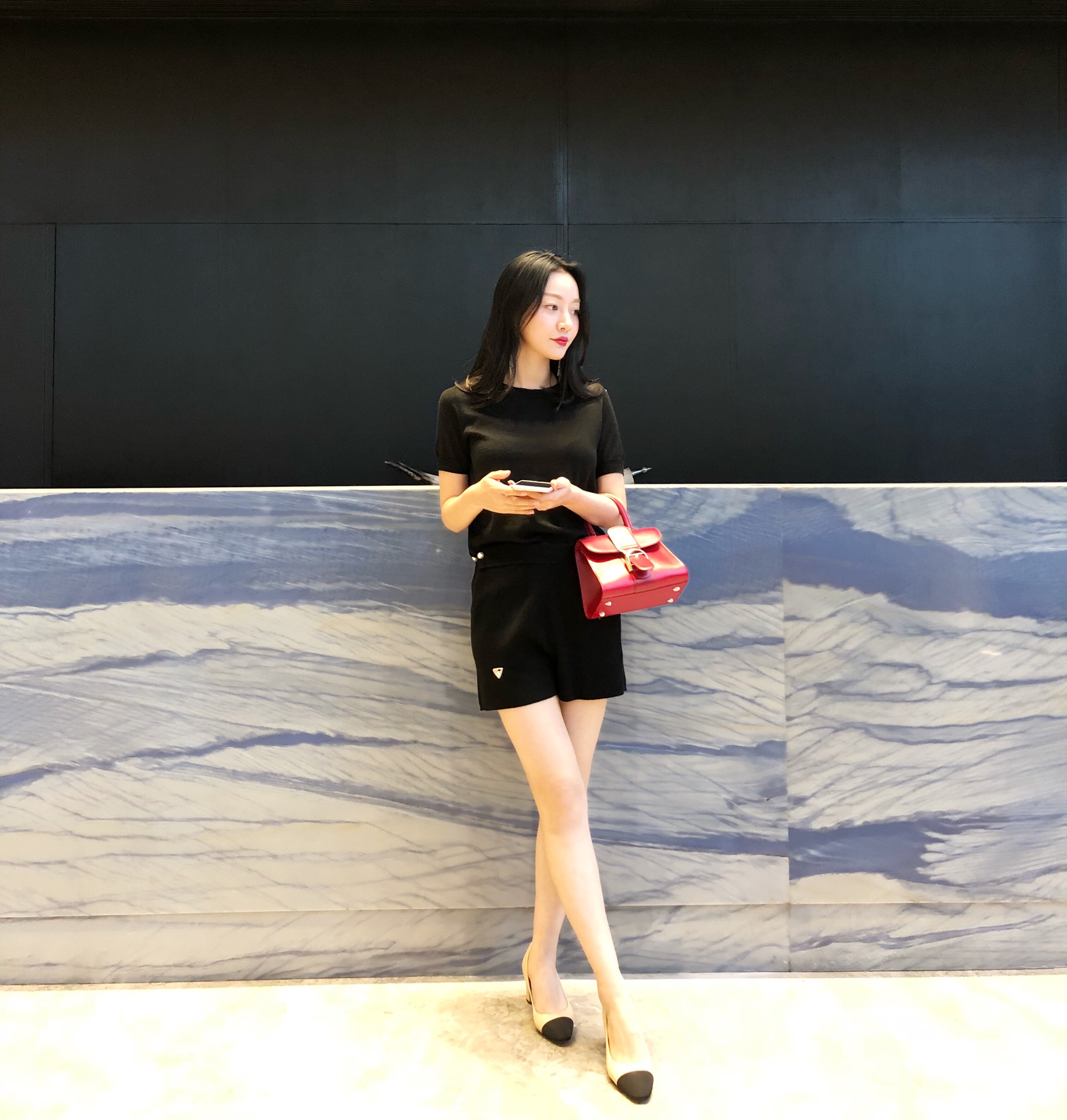 델보 브리앙 박스백 미니